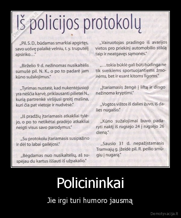 policija,humoro,jausmas