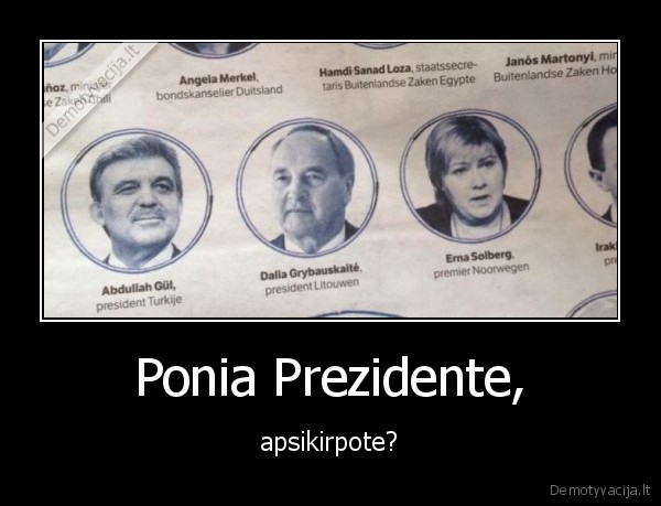dalia, grybauskaite,sumaise, nuotraukas