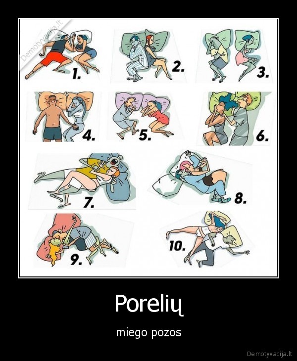 poreles,miegas,pozos