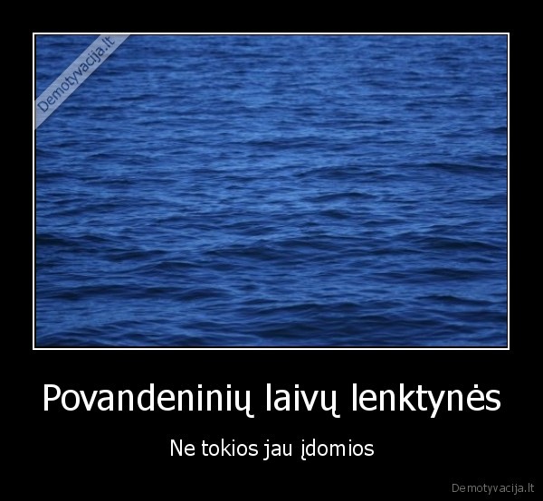 Povandeninių laivų lenktynės