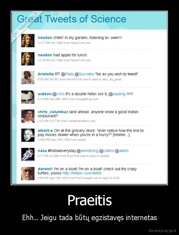 senove, praeitis