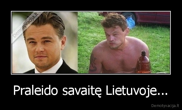 leonardo, di, caprio,lietuvos, kaimas,alus, bambaliuose