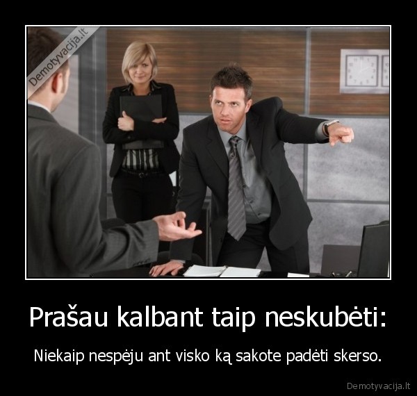 virsininkas,skersas