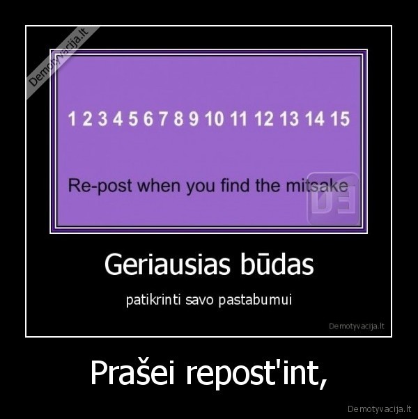 Prašei repost'int,