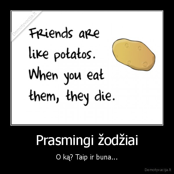 Prasmingi žodžiai