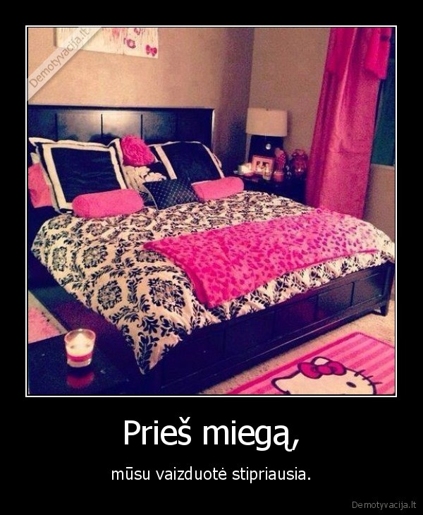 Prieš miegą,