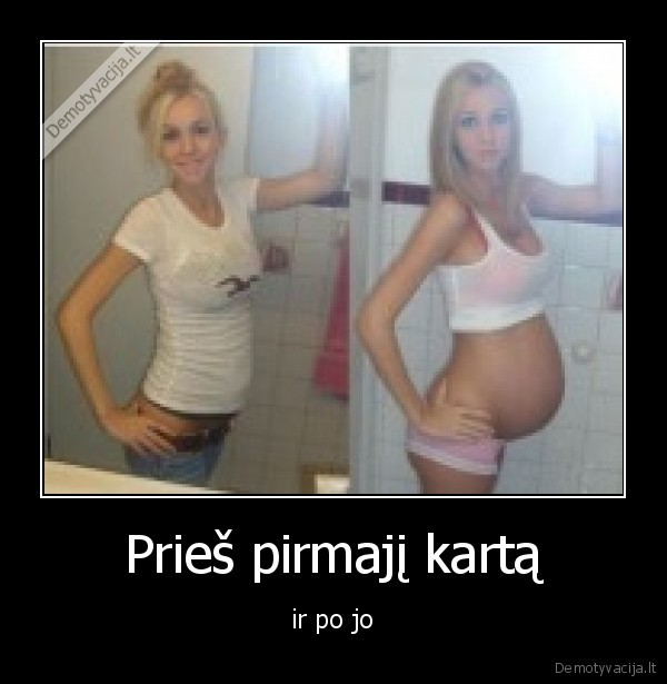 Prieš pirmajį kartą