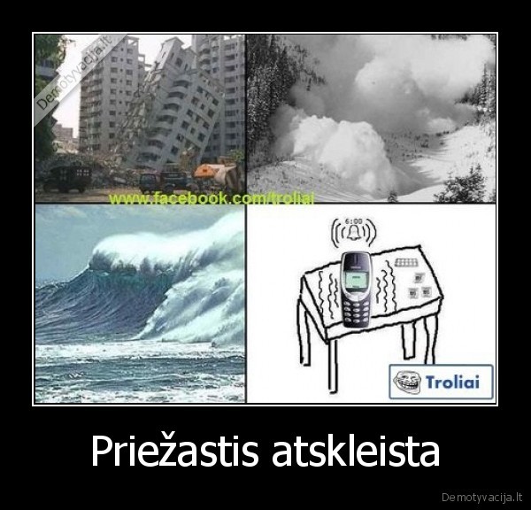 Priežastis atskleista