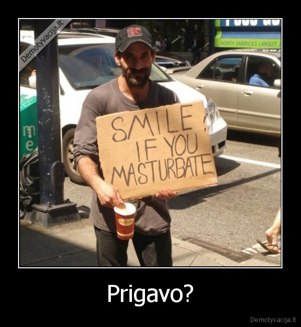 smile, masturbate