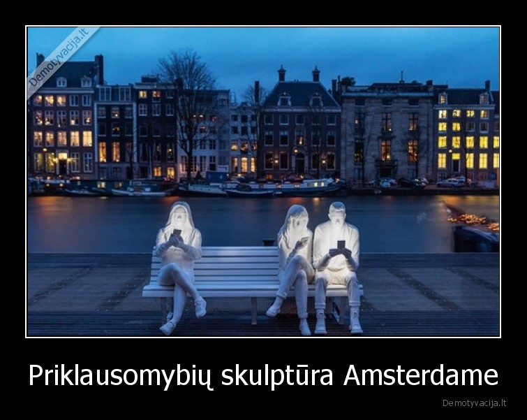menas,amsterdamas,skulptura