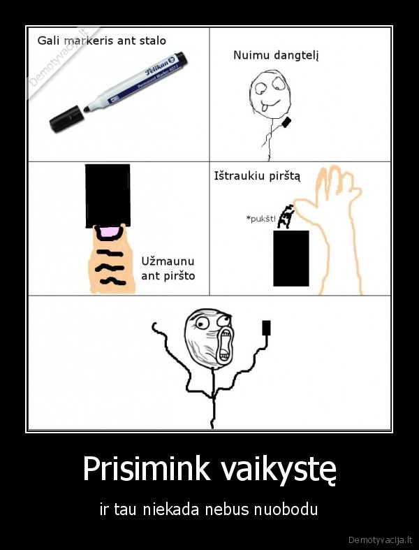 Prisimink vaikystę