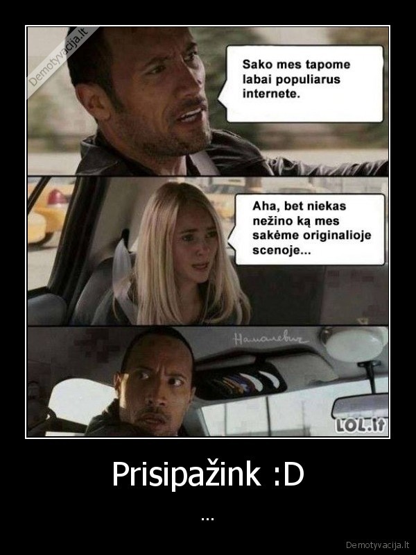 Prisipažink :D