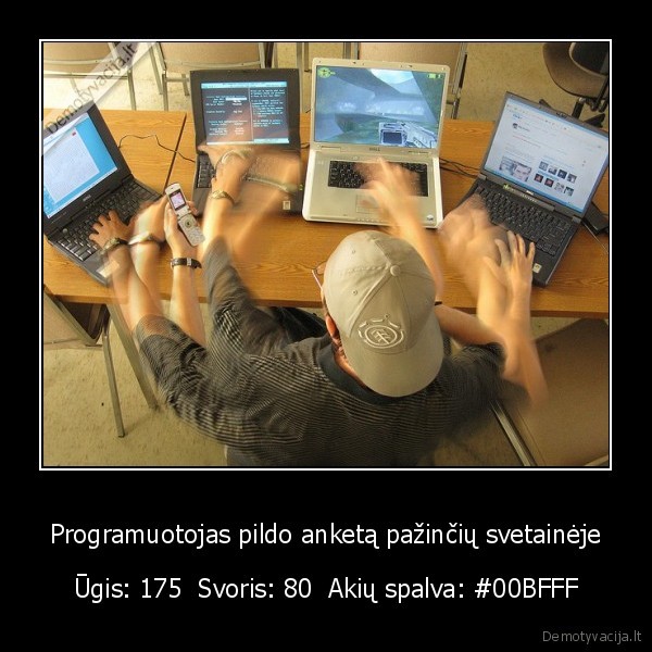 akys,programeriai,spalvu, kodai