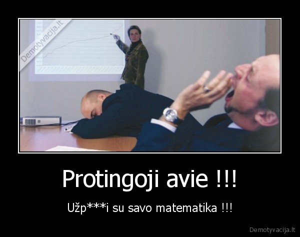 px, tie, mokslai
