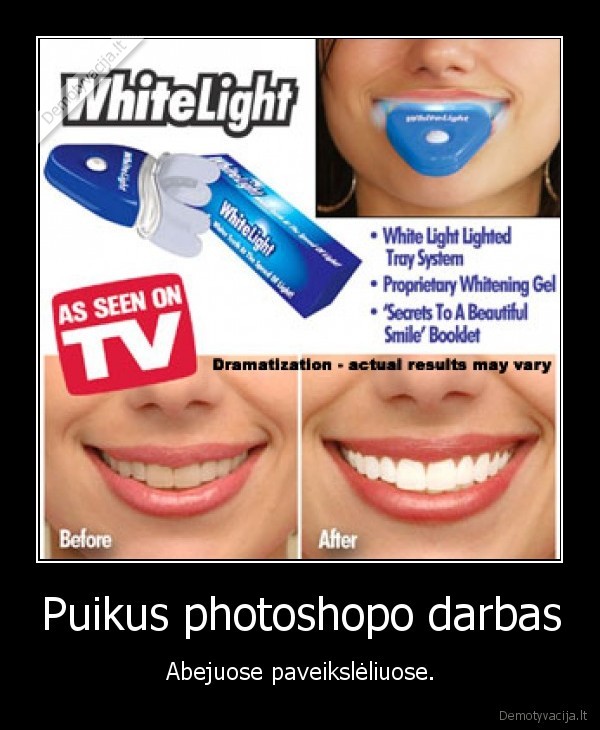 Puikus photoshopo darbas