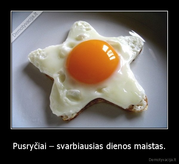 pusryciai,kiausinis