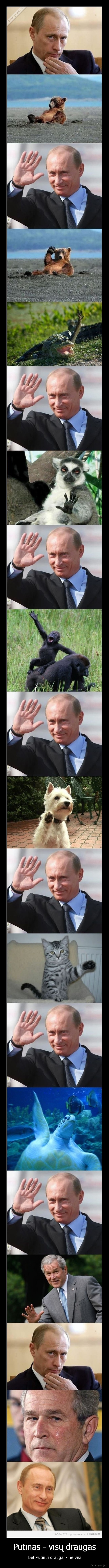 Putinas - visų draugas