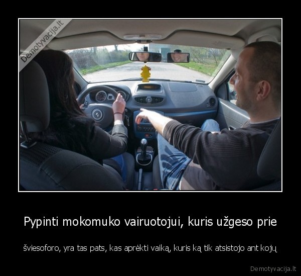 mokosi, vairuoti,mokomukas