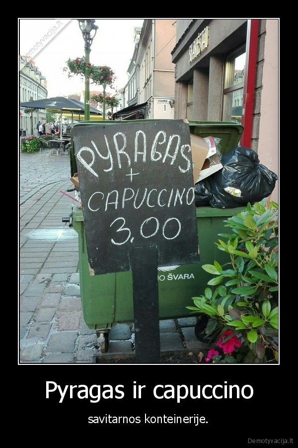 Pyragas ir capuccino