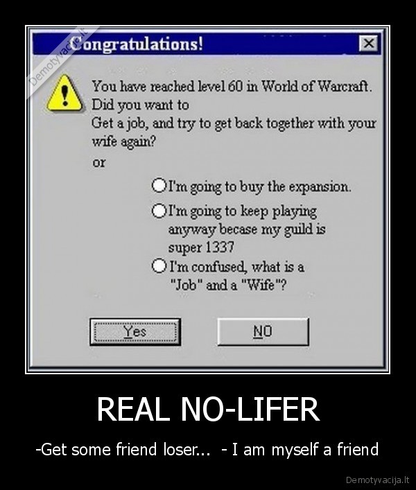 no, lifer
