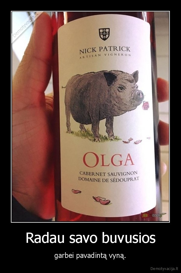 olga,garbe,buvusioji,ex,kiaule