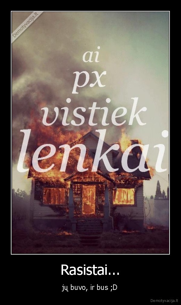 Rasistai...