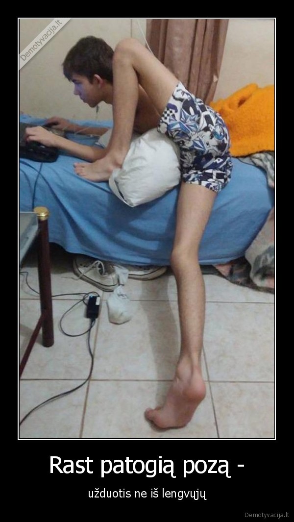poza,uzduotis