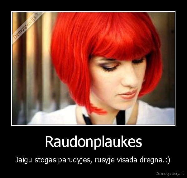 Raudonplaukes
