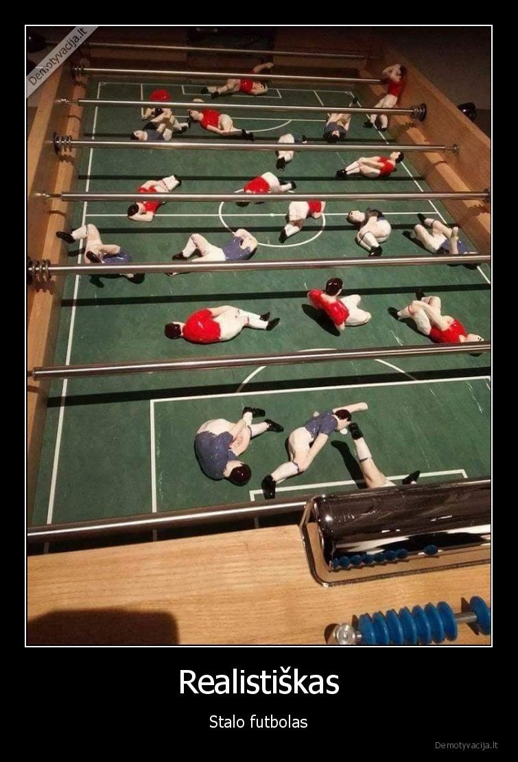 stalo, futbolas