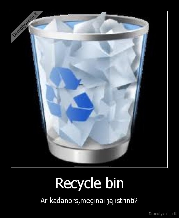 Recycle bin