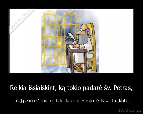 nelaimingas, sv, petras
