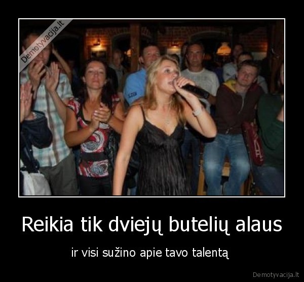 girts, dainuoja