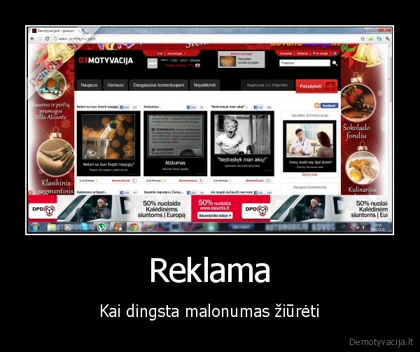 reklama,atsibodo,kiek, galima