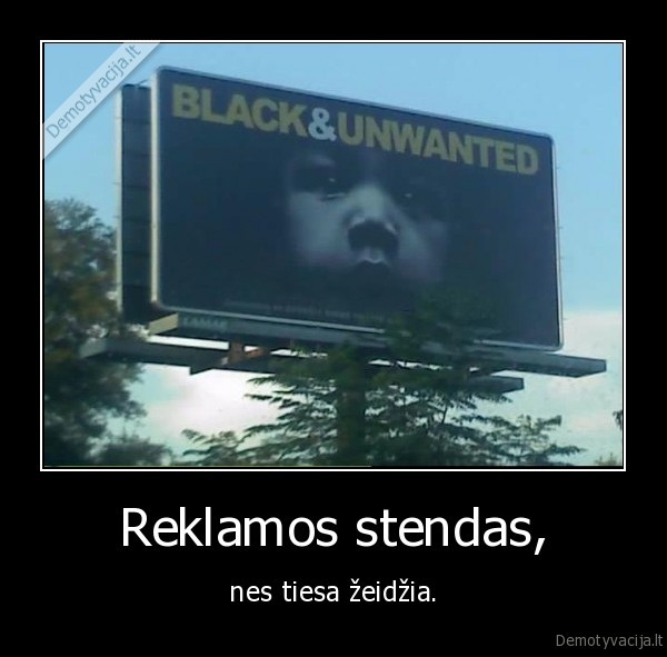 Reklamos stendas,