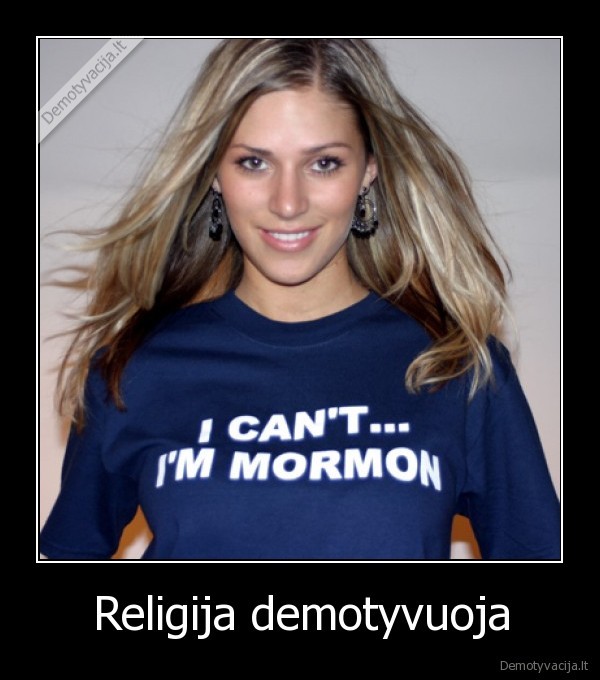 Religija demotyvuoja