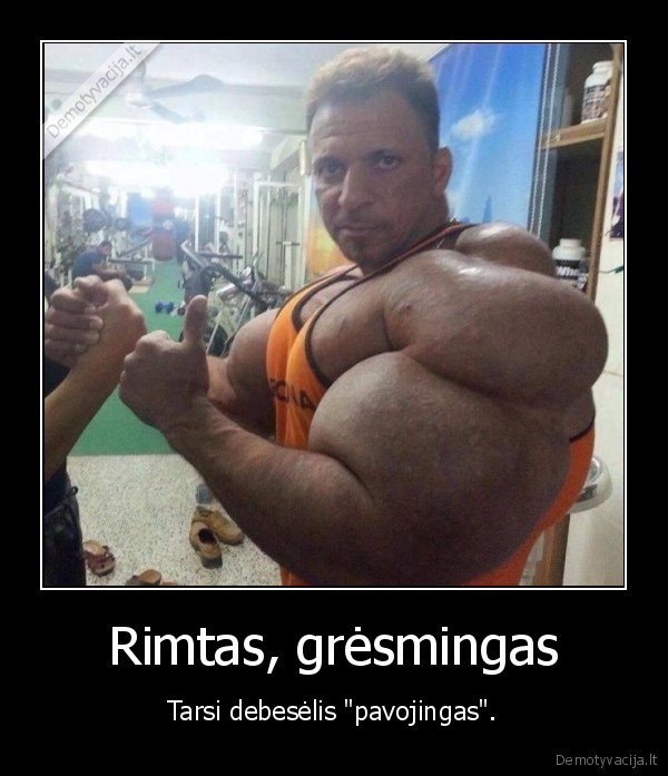 debeselis,raumenys,sportas