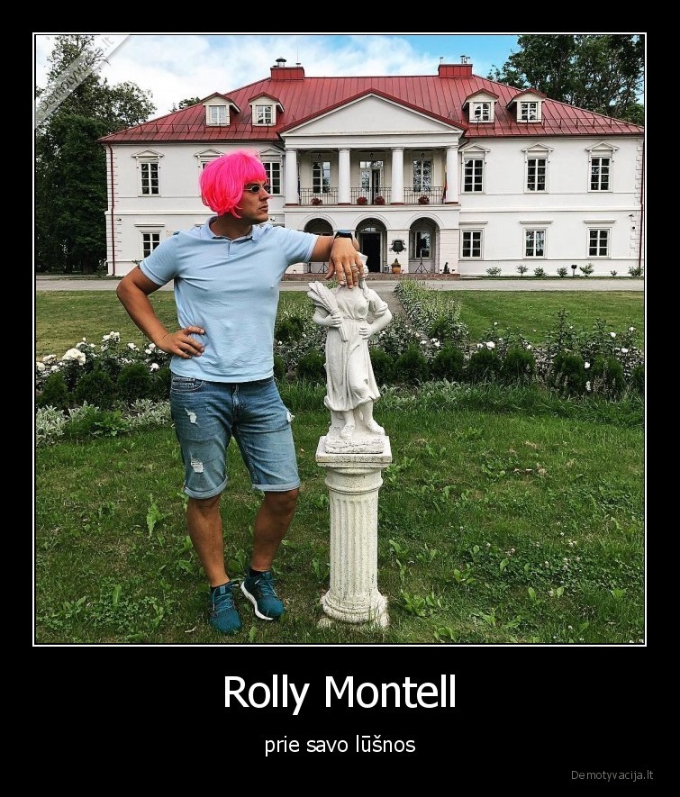 rolly, montell,rolandas, mackevicius,donny, montell, parodija,lusna