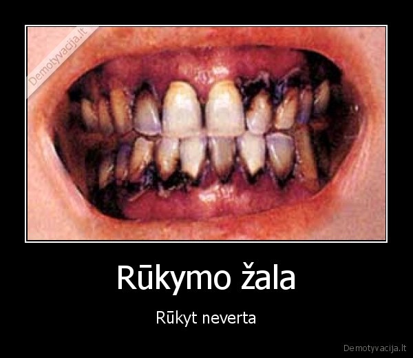 Rūkymo žala
