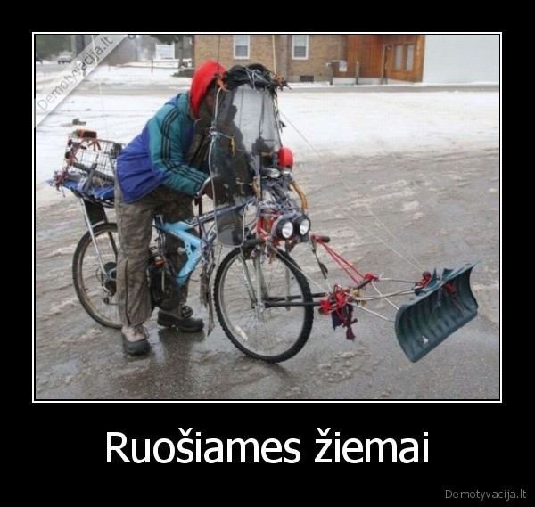 Ruošiames žiemai