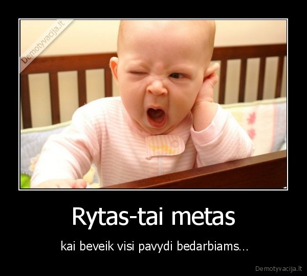 Rytas-tai metas