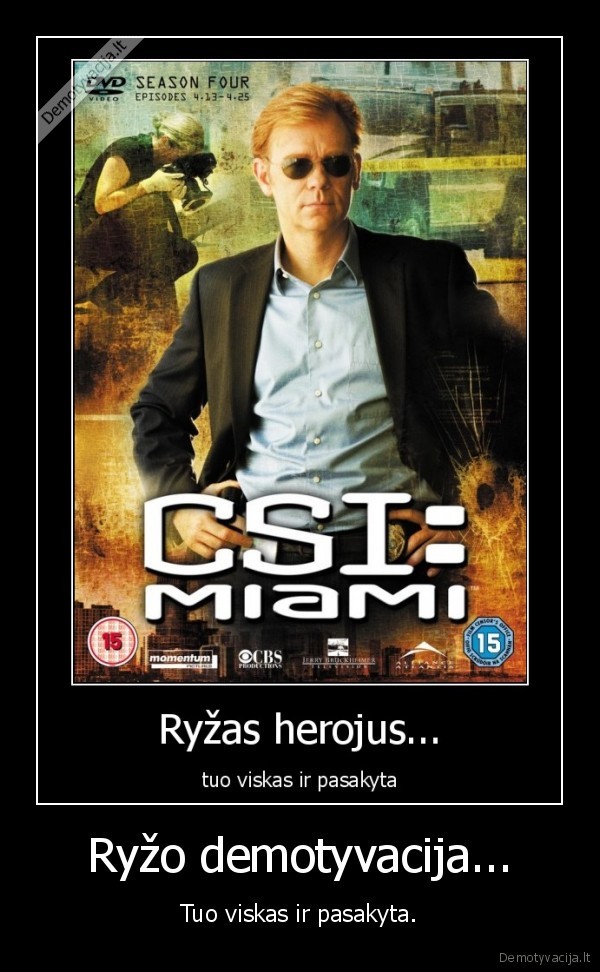 Ryžo demotyvacija...