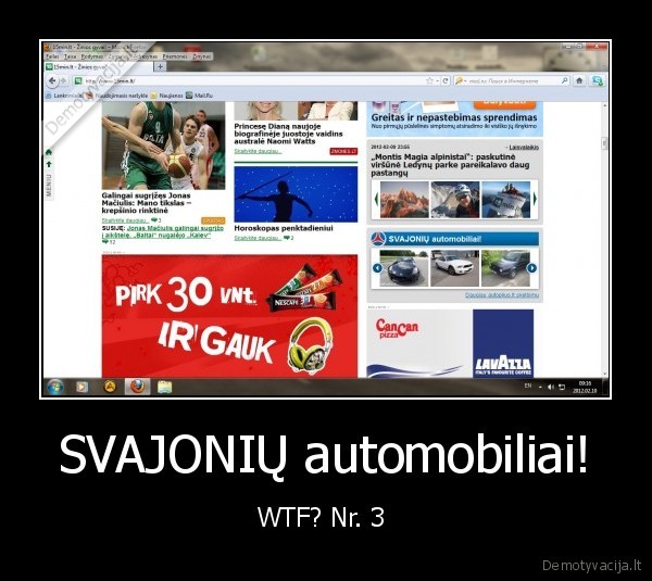 SVAJONIŲ automobiliai!