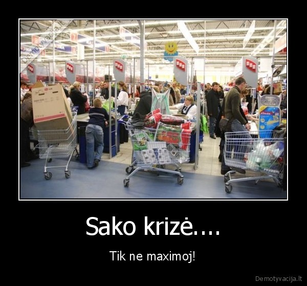 Sako krizė....