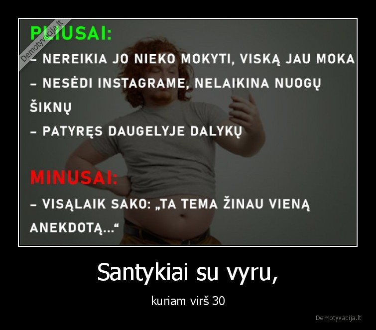 vyras,metai,santykiai