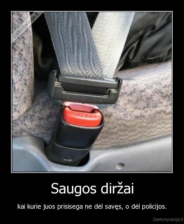 Saugos diržai