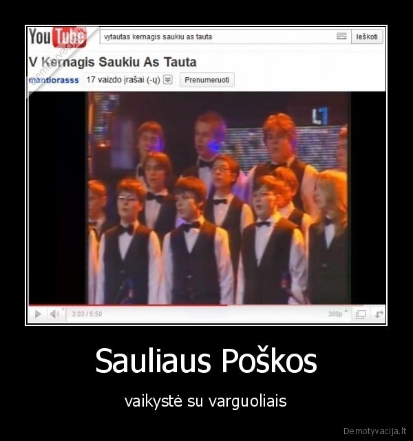 varguoliai,choras,saulius, poska,kernagis,dainuoti