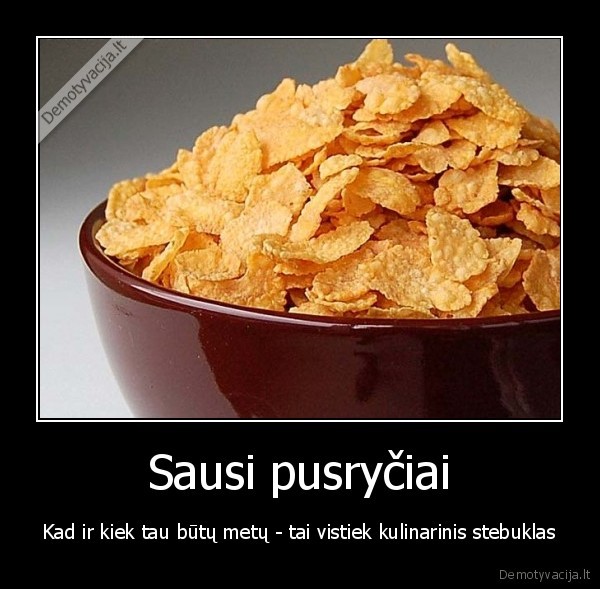 Sausi pusryčiai