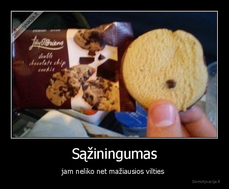 saziningumas,sausainiai