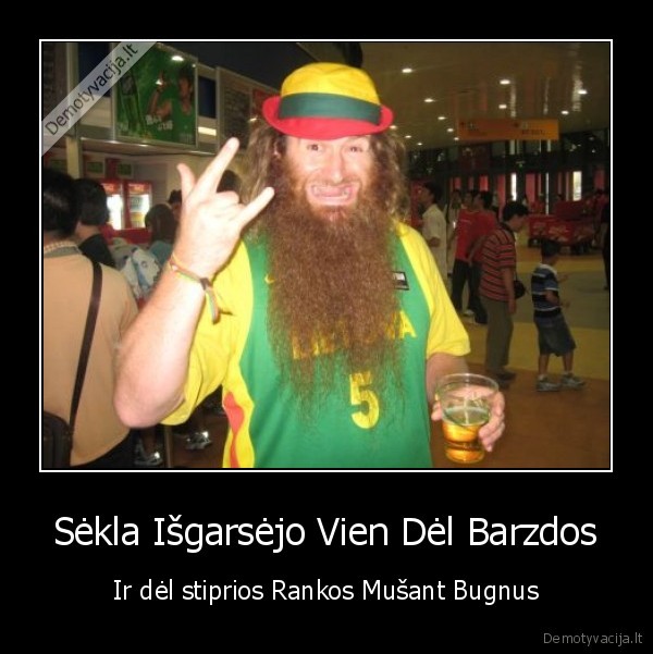 Sėkla Išgarsėjo Vien Dėl Barzdos