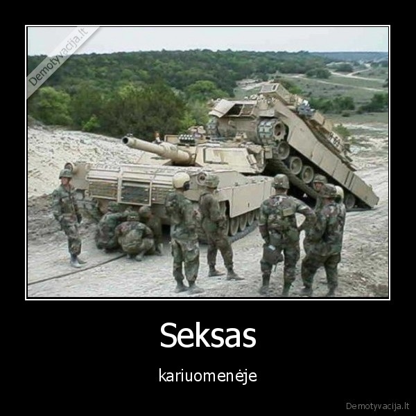 kariuomene,seksas